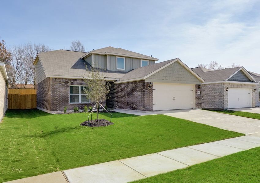 The Cypress has a beautiful brick exterior.