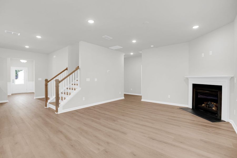 Spacious, unfurnished interior of a new home in Carriage Estates, Lexington (Image 51). Spacious, unfurnished interior of a new home in Carriage Estates, Lexington (Image 51).