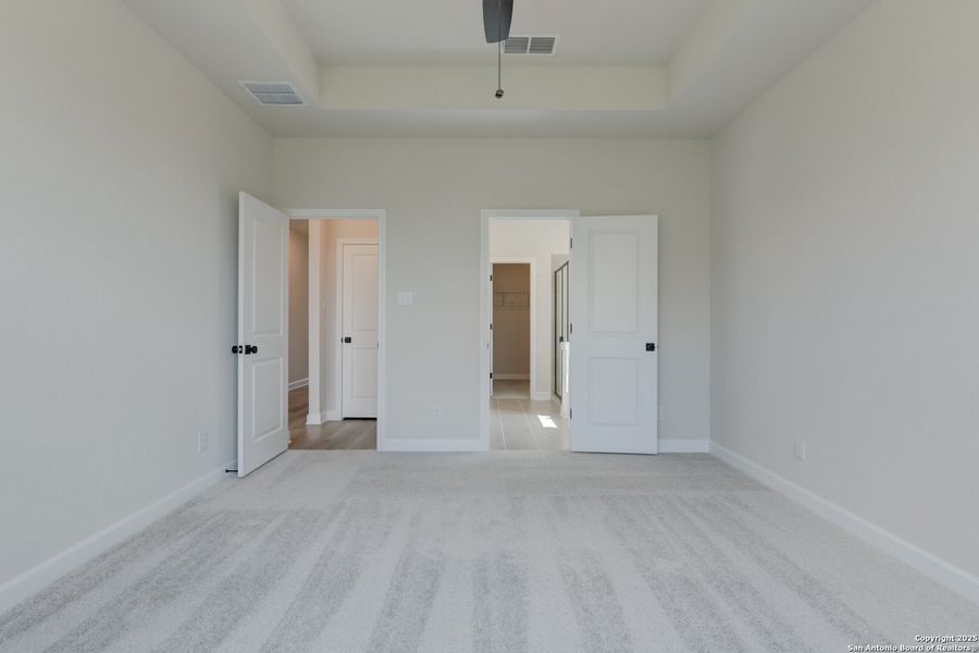 Spacious, unfurnished interior of a new home in Megan's Landing 50's, Castroville (Image 22). Spacious, unfurnished interior of a new home in Megan's Landing 50's, Castroville (Image 22).