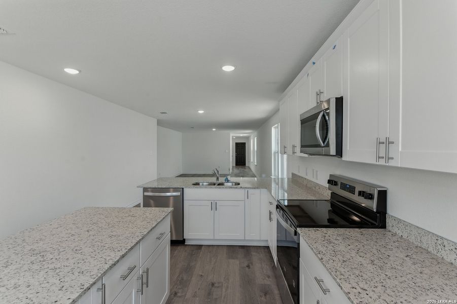 Furnished interior view inside a new home in Davis Ranch, San Antonio (Image 4).