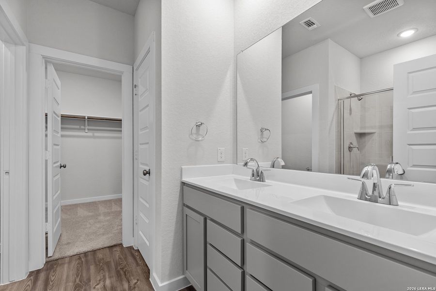 Furnished interior view inside a new home in Applewhite Meadows, San Antonio (Image 7).