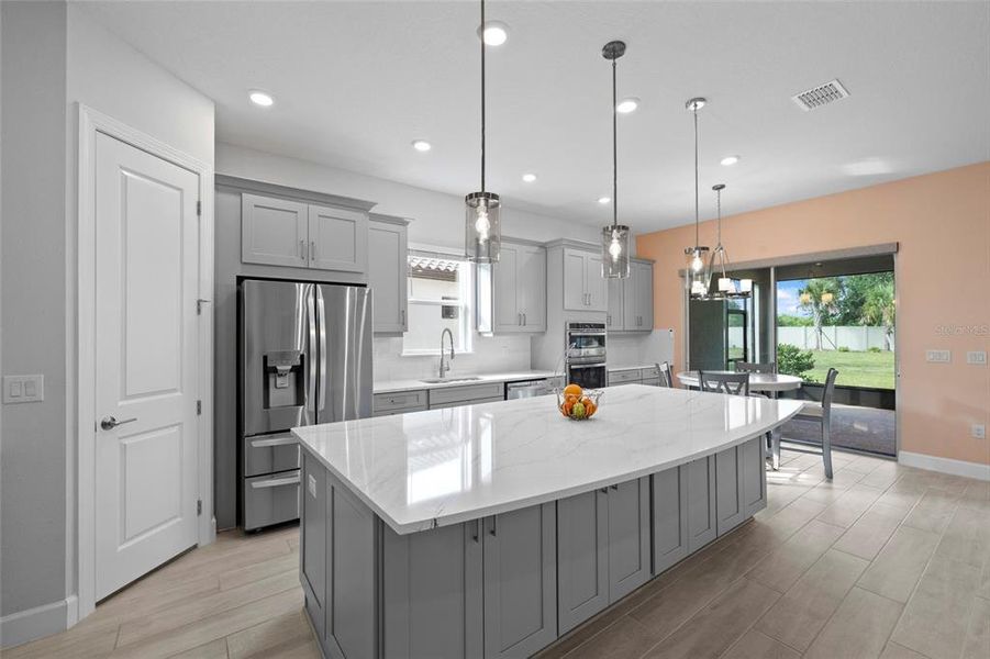 Furnished interior view inside a new home in , Palmetto (Image 21).