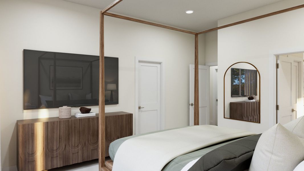 Furnished interior view inside a new home in Highlands Preserve, Mead (Image 12).