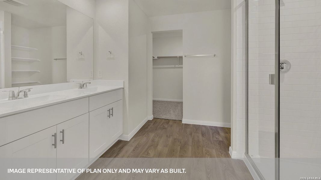 Furnished interior view inside a new home in Paramount, Kyle (Image 7).