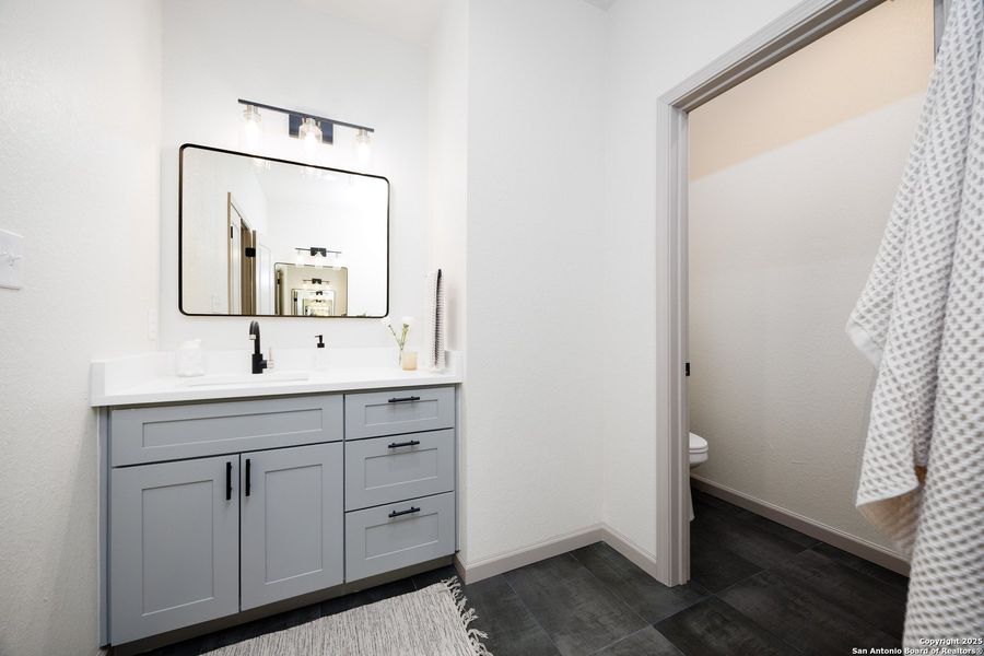 Furnished interior view inside a new home in , San Antonio (Image 18). Furnished interior view inside a new home in , San Antonio (Image 18).