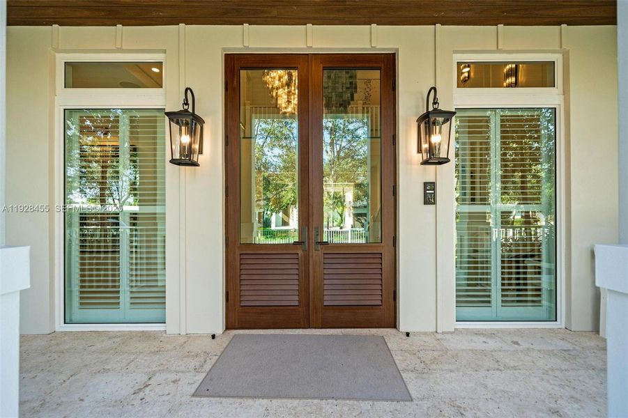 Exterior details and patio area of a home in , Pinecrest (Image 25). Exterior details and patio area of a home in , Pinecrest (Image 25).