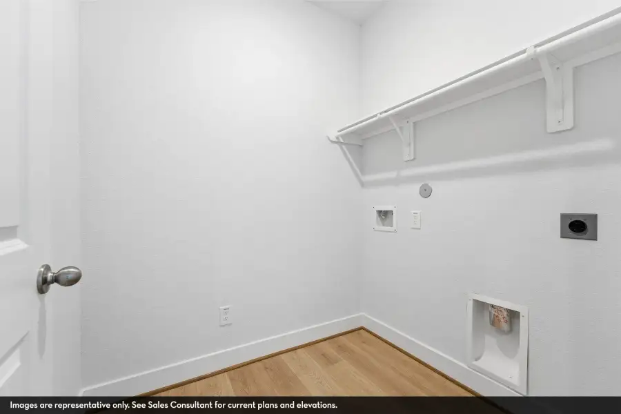Representative unfurnished interior of a home built from the Aquila by CastleRock Communities in Chasin Heights, Converse (Image 21).