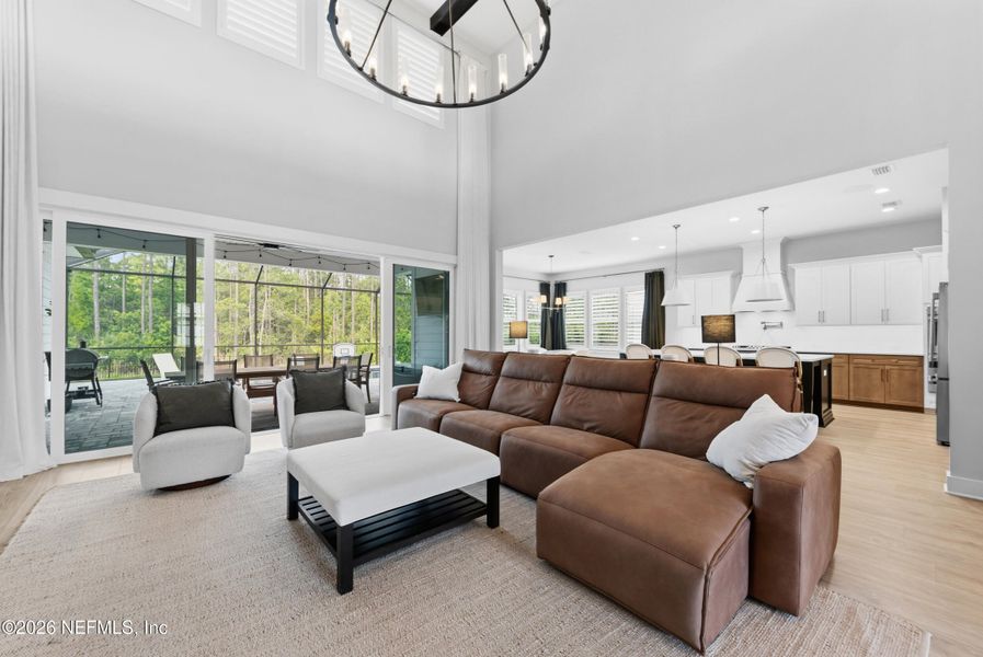 Furnished interior view inside a new home in , Ponte Vedra (Image 32).