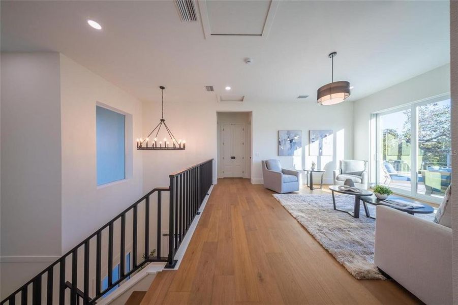 Furnished interior view inside a new home in , Sarasota (Image 50).