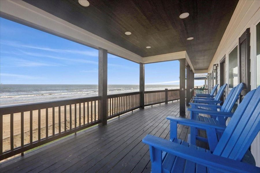 Exterior details and patio area of a home in , Crystal Beach (Image 22). Exterior details and patio area of a home in , Crystal Beach (Image 22).