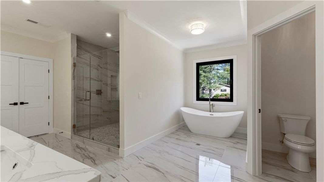 Furnished interior view inside a new home in , Marietta (Image 4).