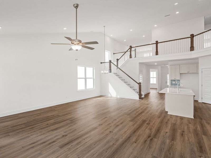 Spacious, unfurnished interior of a new home in Woods Crossing, Gallatin (Image 59).