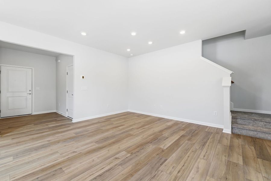 Spacious, unfurnished interior of a new home in Flemingfield, Greensboro (Image 49).