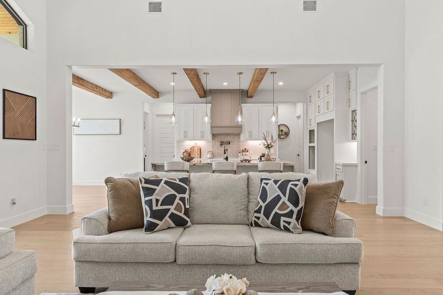 Furnished interior view inside a new home in , Canyon Lake (Image 28). Furnished interior view inside a new home in , Canyon Lake (Image 28).