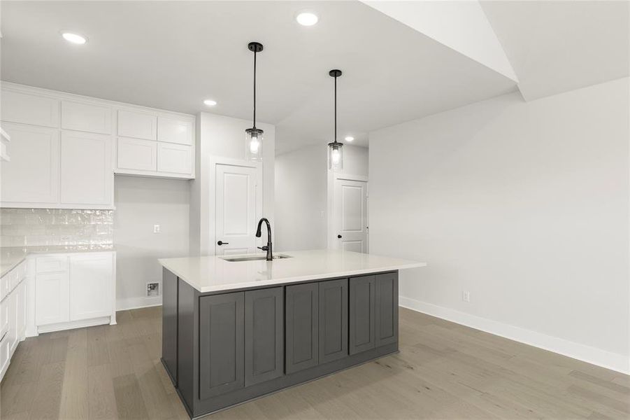 Furnished interior view inside a new home in Las Lomas, Forney (Image 13).