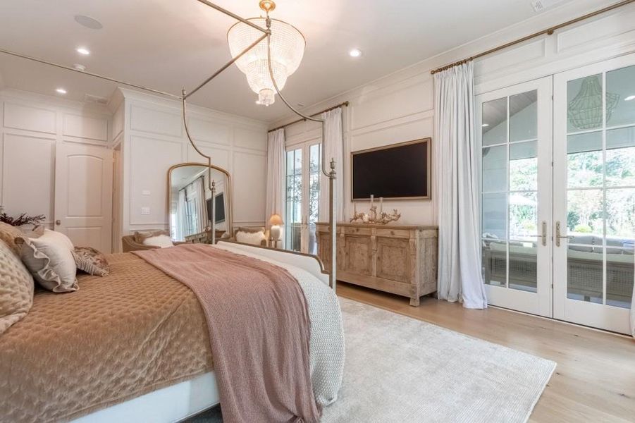 Furnished interior view inside a new home in , Canton (Image 42).