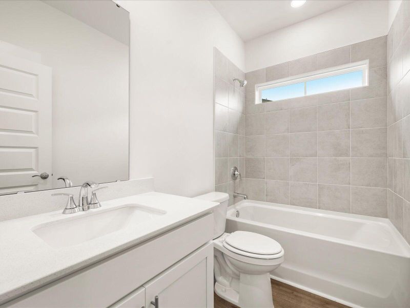Furnished interior view inside a new home in The Coves at Lakes of Cane Bay, Summerville (Image 10). Furnished interior view inside a new home in The Coves at Lakes of Cane Bay, Summerville (Image 10).