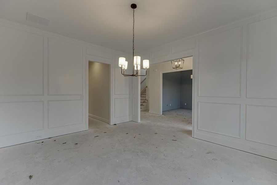 In-progress construction of a new home in , Cumming, GA (Image 21).