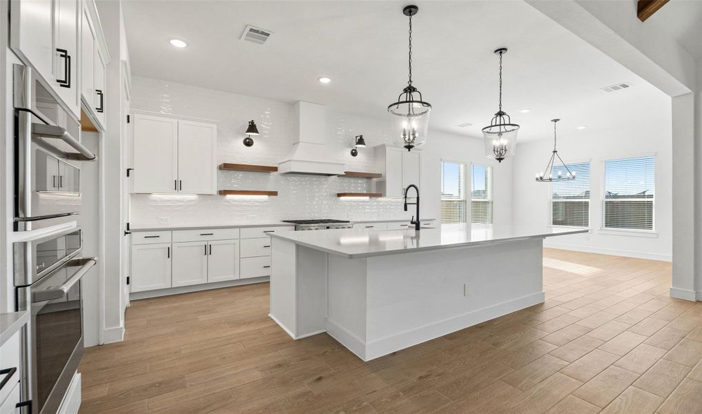 Gourmet island kitchen (*Photo not of actual home and used for illustration purposes only.) Gourmet island kitchen (*Photo not of actual home and used for illustration purposes only.)