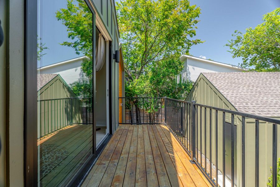 Front exterior of a new home in , Austin, TX, highlighting curb appeal (Image 16). Front exterior of a new home in , Austin, TX, highlighting curb appeal (Image 16).