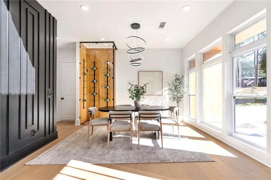 Furnished interior view inside a new home in , Decatur (Image 7).