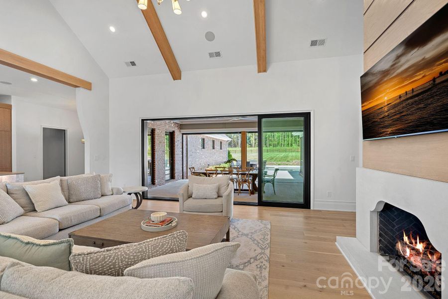 Furnished interior view inside a new home in , Mooresville (Image 17). Furnished interior view inside a new home in , Mooresville (Image 17).