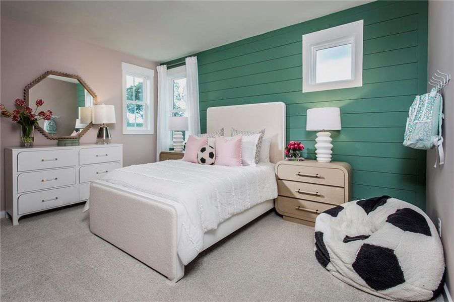 Furnished interior view inside a new home in Wisteria at GreenHouse, Marietta (Image 15).