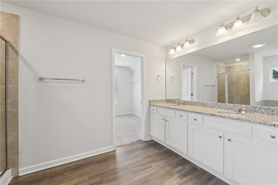 Furnished interior view inside a new home in Stephen's Landing, Loganville (Image 7).