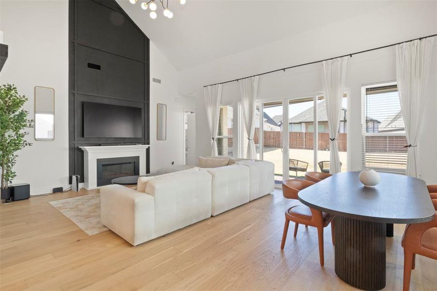 Furnished interior view inside a new home in , Aubrey (Image 31). Furnished interior view inside a new home in , Aubrey (Image 31).