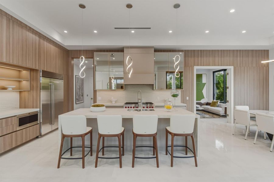 Furnished interior view inside a new home in , Boca Raton (Image 39).