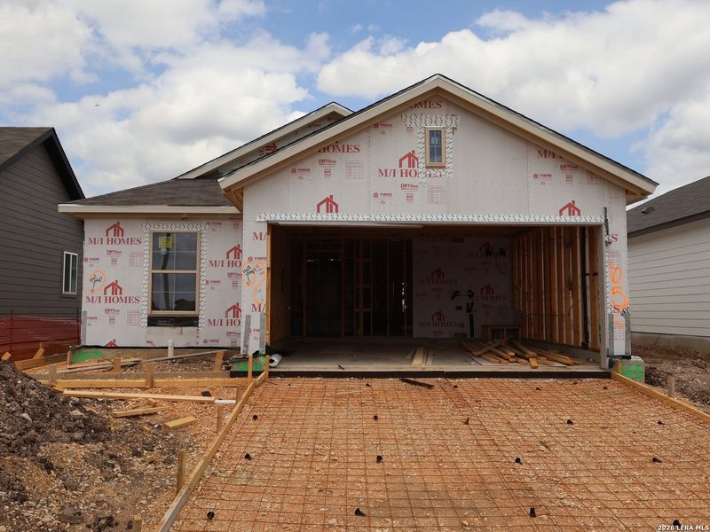 In-progress construction of a new home in Meadows at Clear Springs, New Braunfels, TX (Image 26).