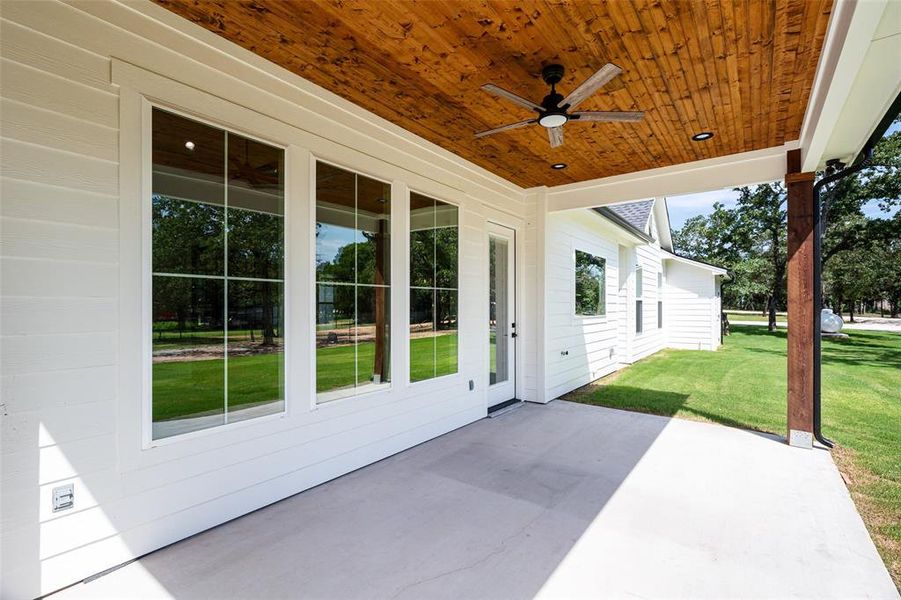 Exterior details and patio area of a home in , Tolar (Image 4). Exterior details and patio area of a home in , Tolar (Image 4).