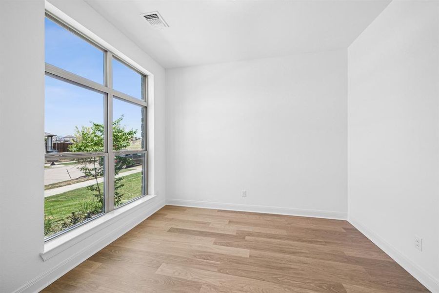 Spacious, unfurnished interior of a new home in Karis - Village Series, Crowley (Image 27). Spacious, unfurnished interior of a new home in Karis - Village Series, Crowley (Image 27).