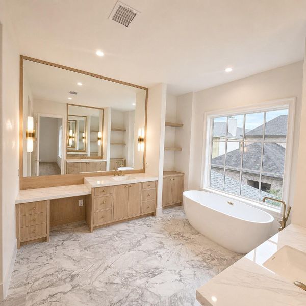 Furnished interior view inside a new home in , Houston (Image 13).