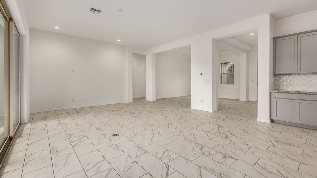 Furnished interior view inside a new home in Windrose, Waddell (Image 12). Furnished interior view inside a new home in Windrose, Waddell (Image 12).