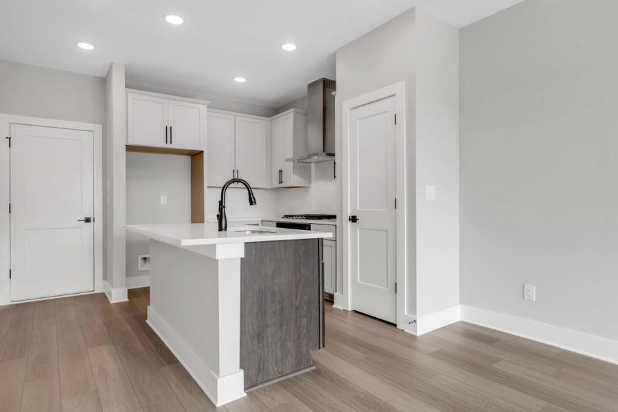 Furnished interior view inside a new home in Echo Park, Suwanee (Image 11).