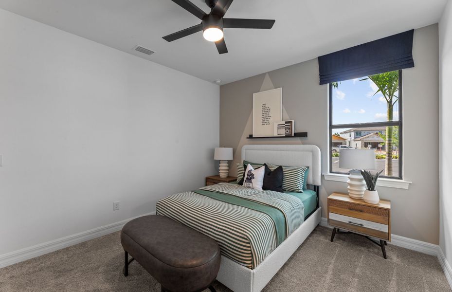 Furnished interior view inside a new home in The Strand at Cedar Grove, North Port (Image 3).