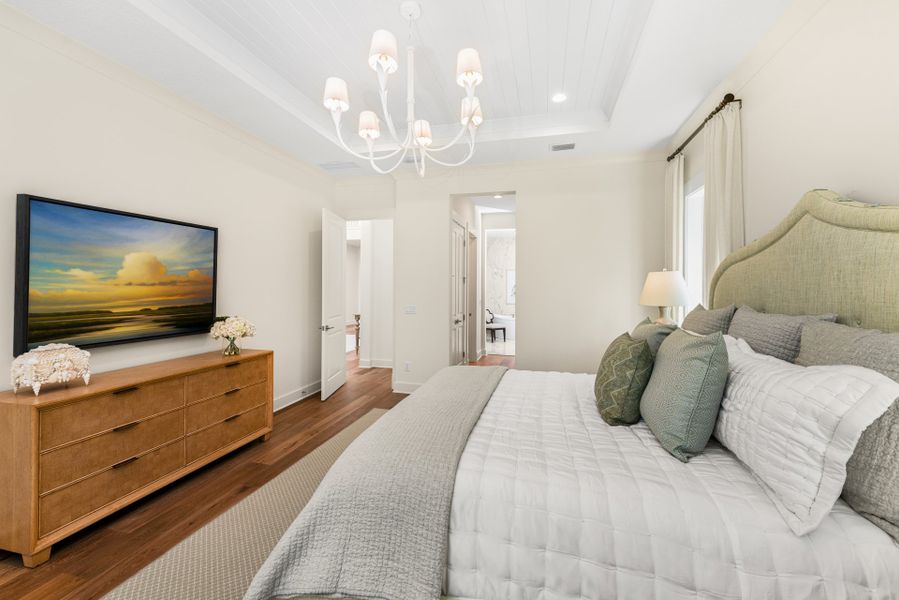 Representative furnished interior of a home built from the Seaside by Riverside Homes in Hidden Creek at SilverLeaf, St. Augustine (Image 51). Representative furnished interior of a home built from the Seaside by Riverside Homes in Hidden Creek at SilverLeaf, St. Augustine (Image 51).