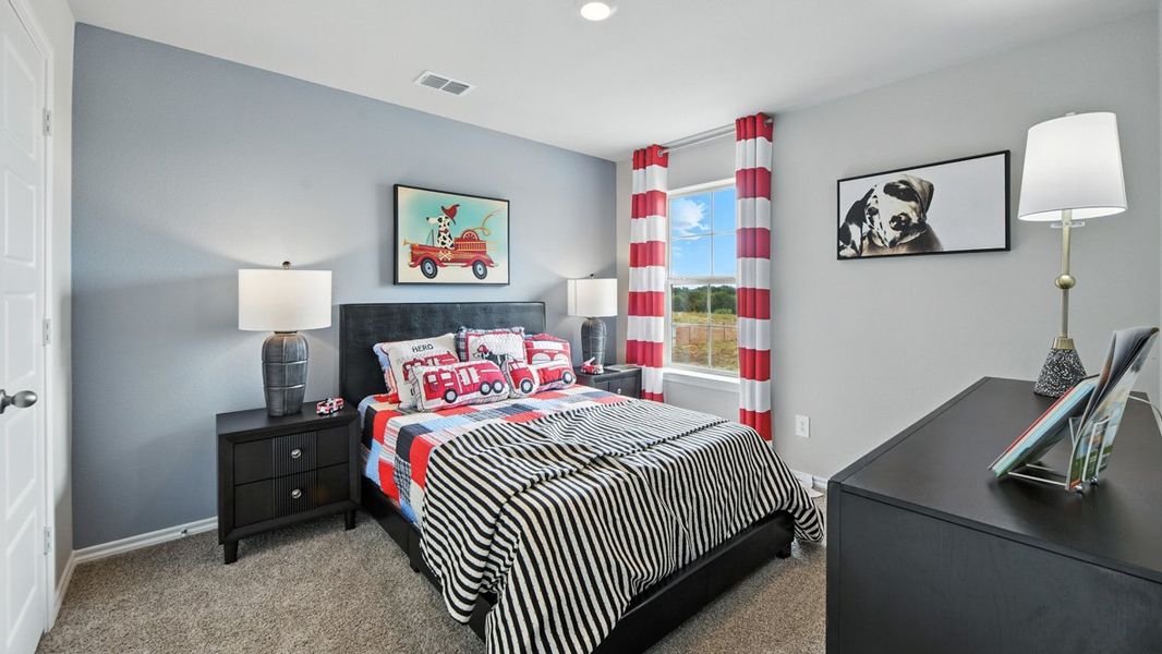 Furnished interior view inside a new home in Monarch at the Meadows, Ponder (Image 27).