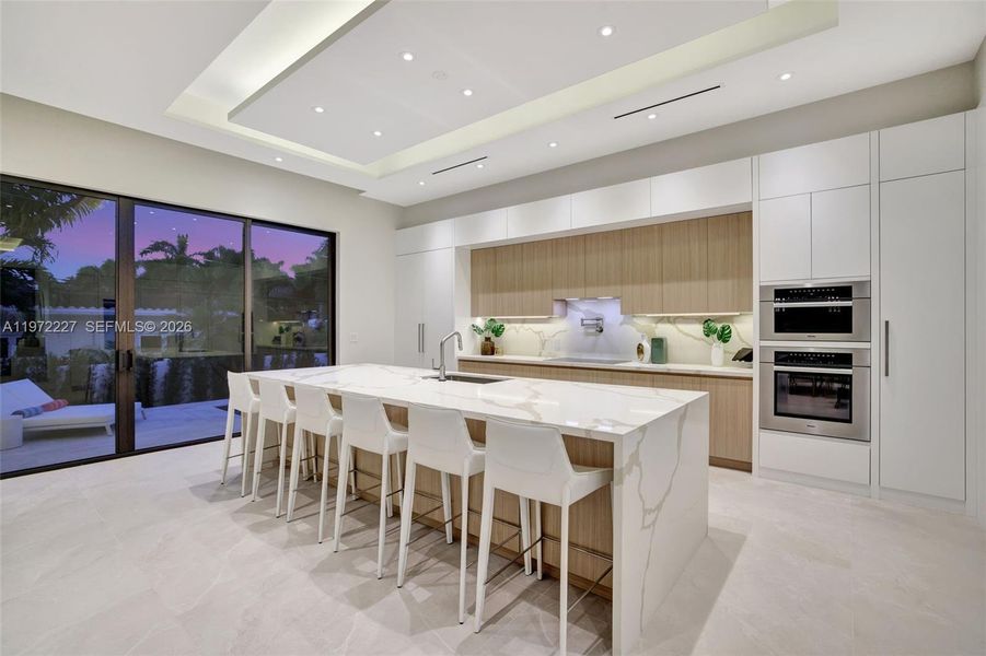 Furnished interior view inside a new home in , Fort Lauderdale (Image 6).