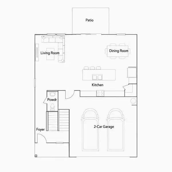 2D floor plan layout of this home in , Adairsville, GA (Image 4). 2D floor plan layout of this home in , Adairsville, GA (Image 4).