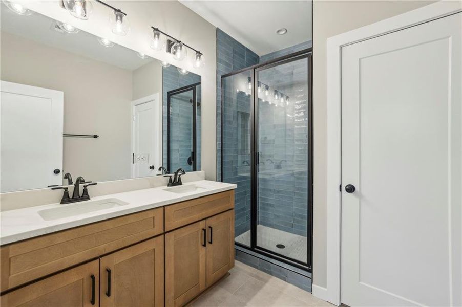 Furnished interior view inside a new home in , Atlanta (Image 5).