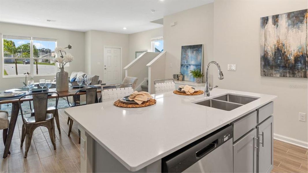 Furnished interior view inside a new home in , Clermont (Image 7).
