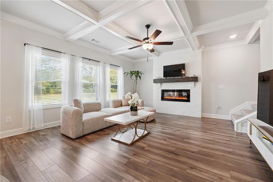 Furnished interior view inside a new home in Westgate Estates, Loganville (Image 4).