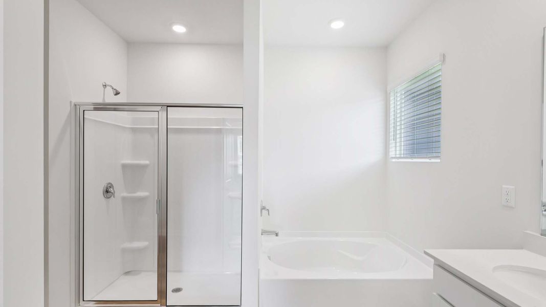 Representative furnished interior of a home built from the Cali by D.R. Horton in Granite Falls, Lancaster (Image 13).