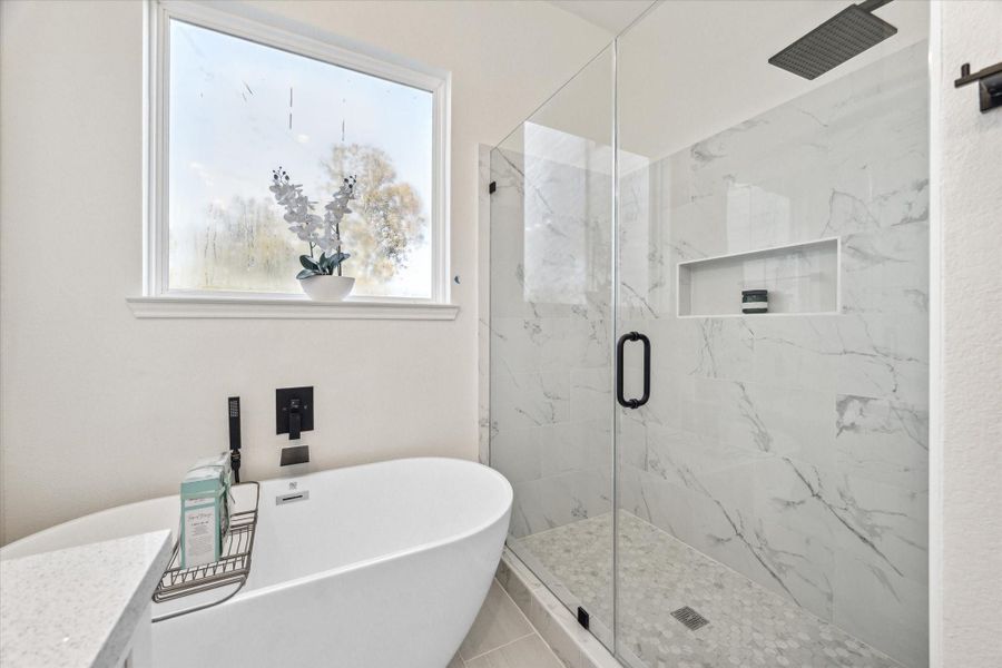 Furnished interior view inside a new home in , Houston (Image 11).