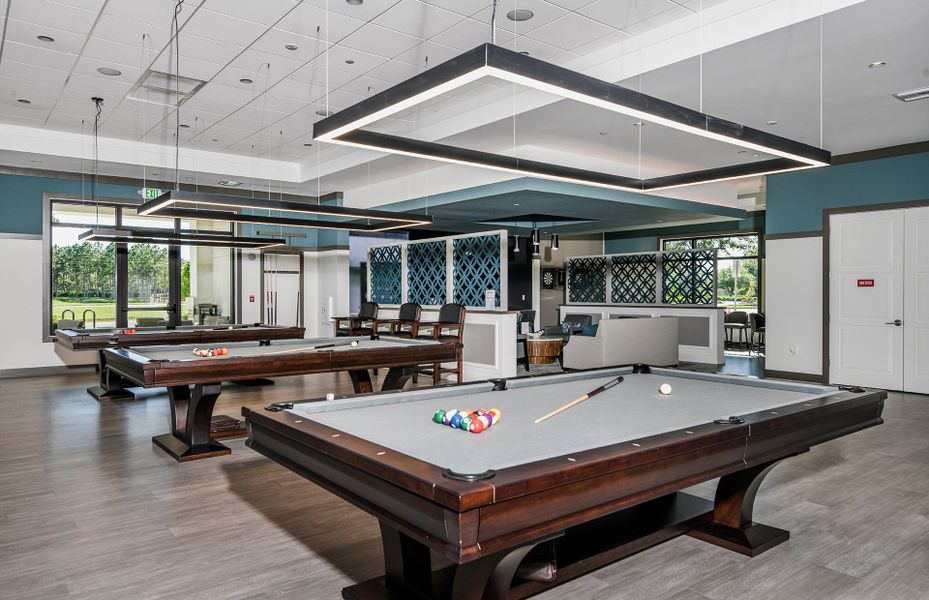 New Billiards Room Now Open