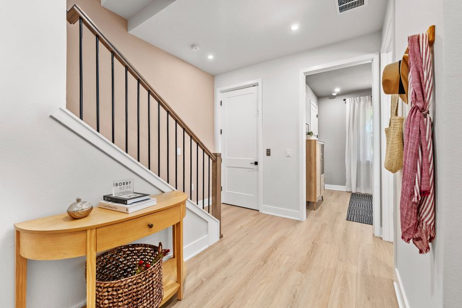Furnished interior view inside a new home in EvenTide, New Smyrna Beach (Image 5).