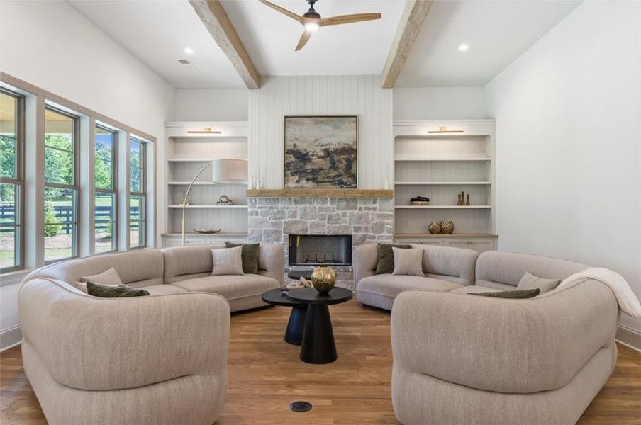 Furnished interior view inside a new home in , Alpharetta (Image 10). Furnished interior view inside a new home in , Alpharetta (Image 10).