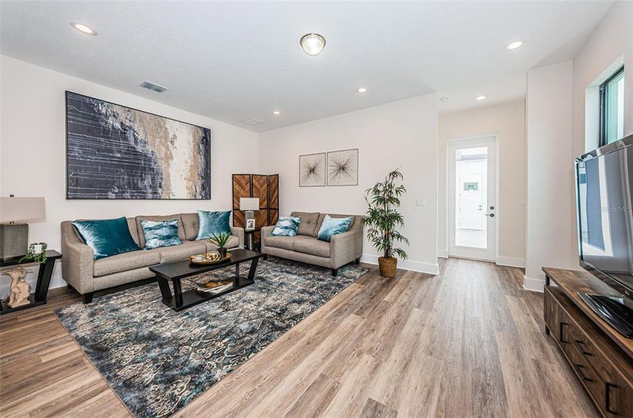 Furnished interior view inside a new home in , New Port Richey (Image 5).